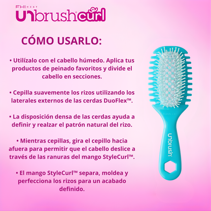 Unbrush Curl Hair Brush by FHI HEAT