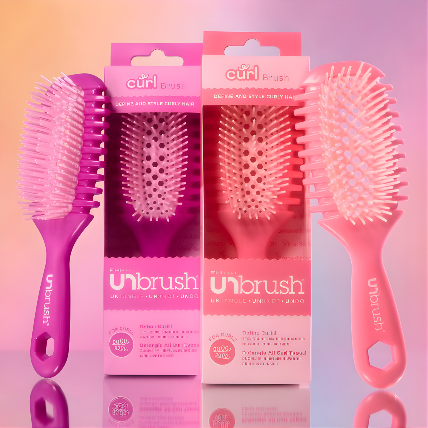 Unbrush Curl Hair Brush by FHI HEAT